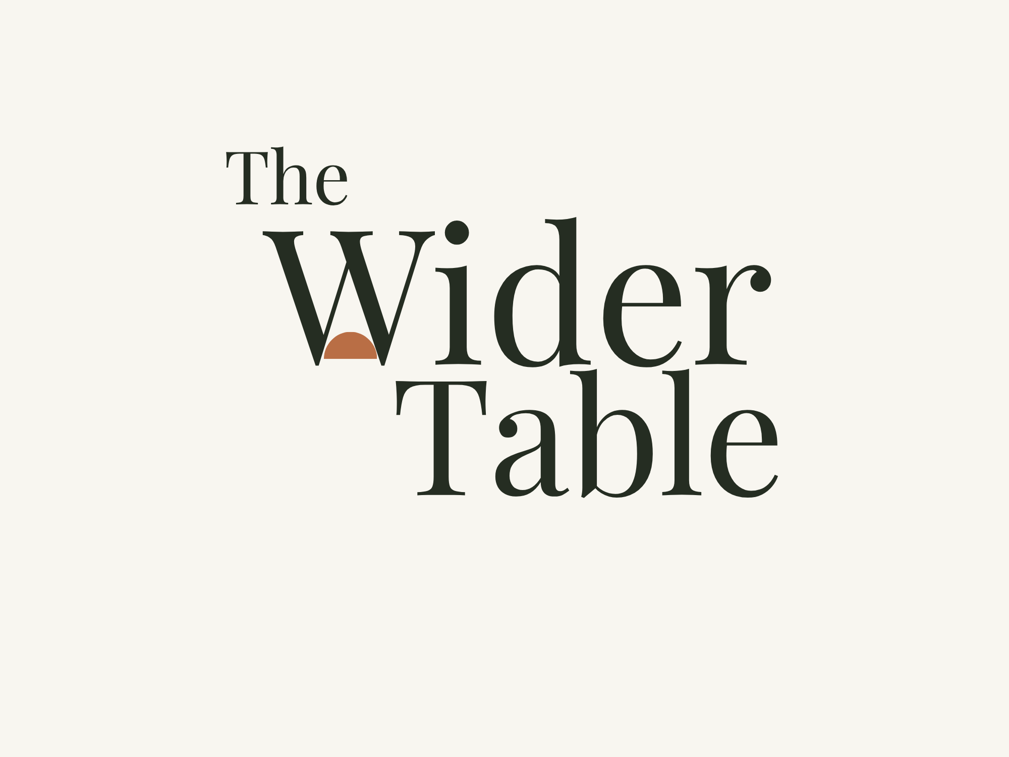 The Wider Table
